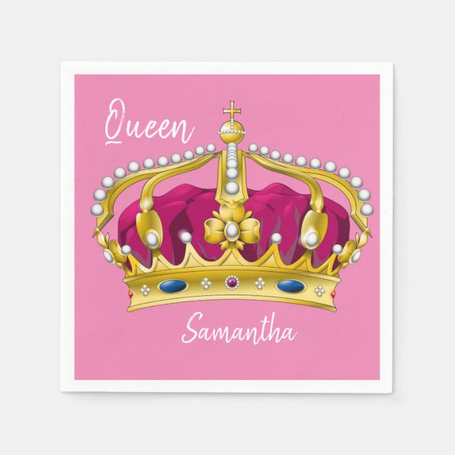 Servilleta De Papel Toallas de papel de reina (Anverso)