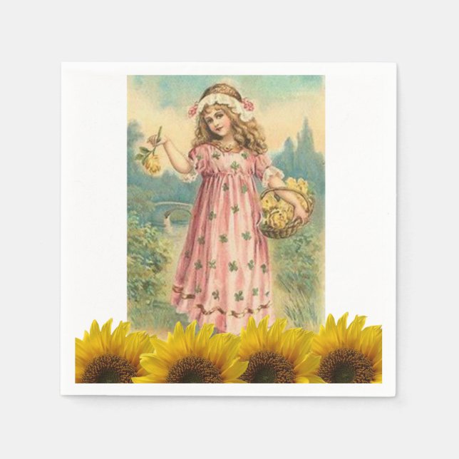 Servilleta De Papel Toallas de papel de San Patricio (Anverso)