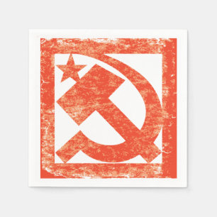 Servilleta De Papel Toallas de papel de símbolo soviético