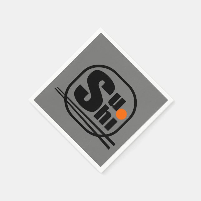 Servilleta De Papel Toallas de papel de sushi (Borde)