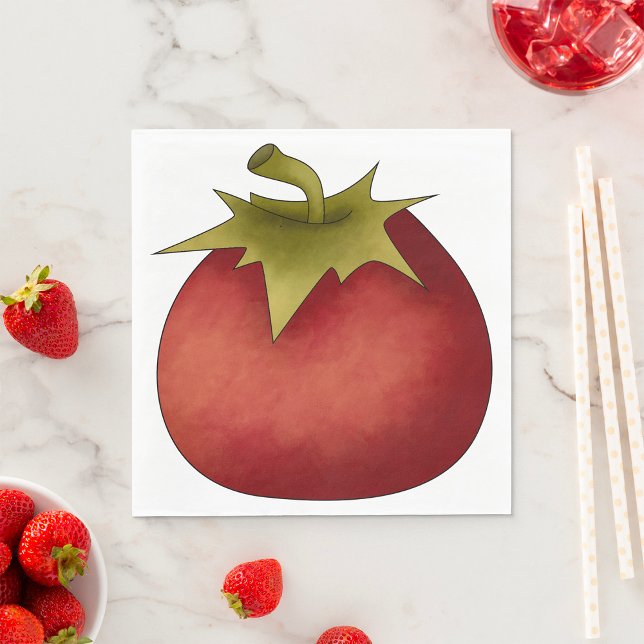 Servilleta De Papel Toallas de papel de tomate (Subido por el creador)