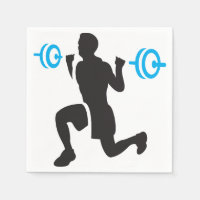 Toallas de papel de Weightlifter