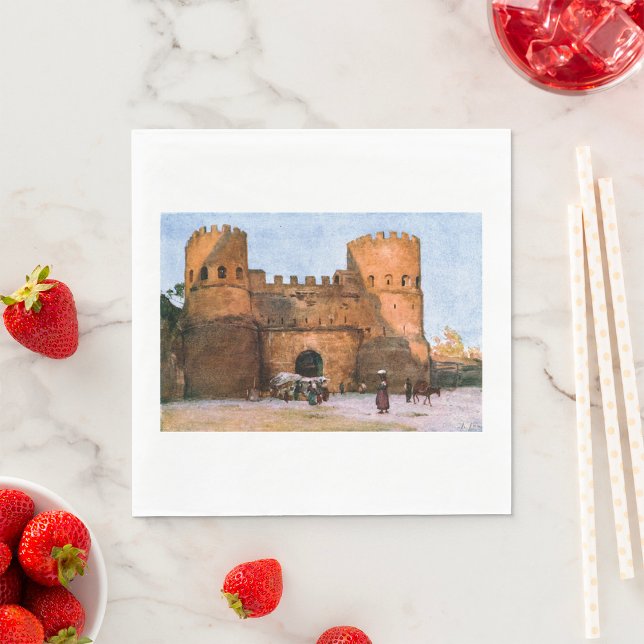 Servilleta De Papel Toallas de papel del castillo de Roma (Subido por el creador)