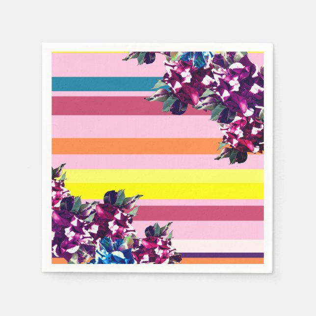 Servilleta De Papel Toallas de papel elegantes y modernas (Anverso)