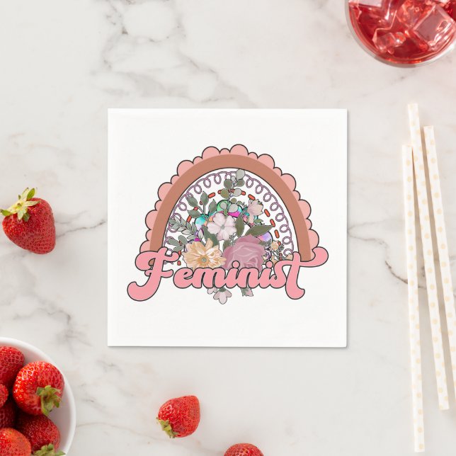 Servilleta De Papel Toallas de papel feminista (In situ)