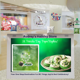 Servilleta De Papel Toallas de papel Fiesta del Día de San Patricio