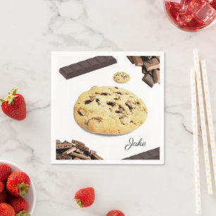 Servilleta De Papel Toallas de papel, galletas de chocolate