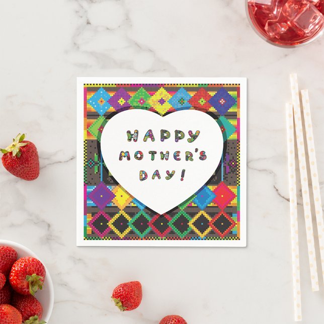 Servilleta De Papel Toallas de papel Happy Mothers Day (Subido por el creador)