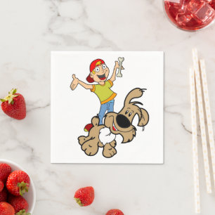 Servilleta De Papel Toallas de papel, hueso de perro chico