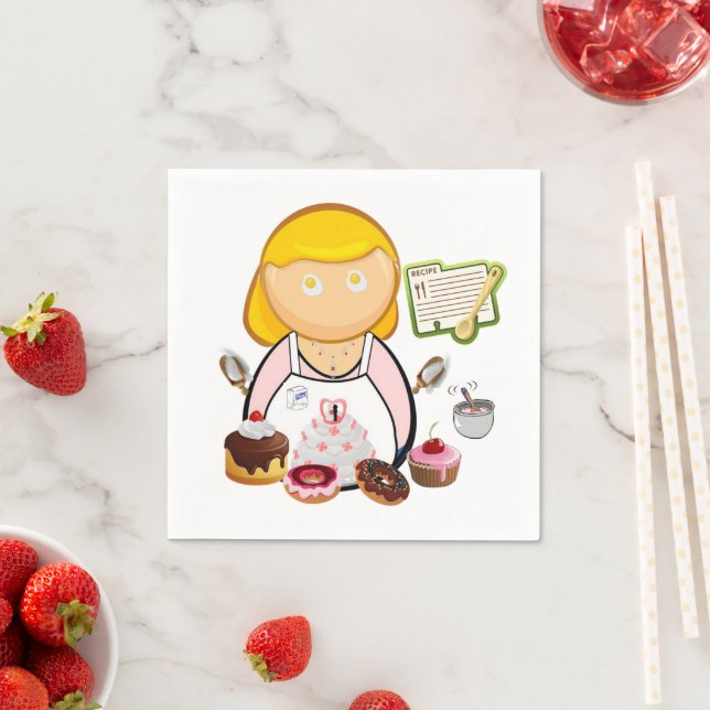 Servilleta De Papel Toallas de papel, huevos para pasteles de panaderí (In situ)