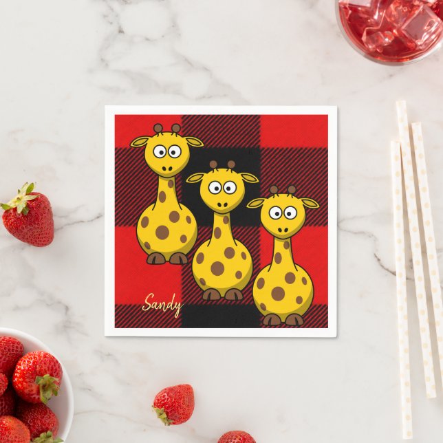 Servilleta De Papel Toallas de papel, jirafa (In situ)