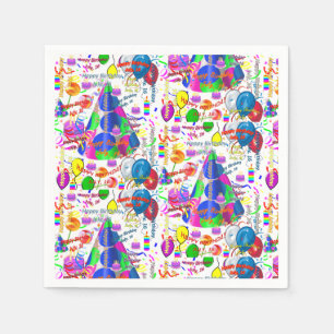 Servilleta De Papel Toallas de papel Julio, 16 Cumpleaños