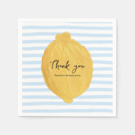 Servilleta De Papel Toallas de papel limón para Fiesta