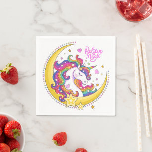 Servilleta De Papel Toallas de papel mágico de Unicorn