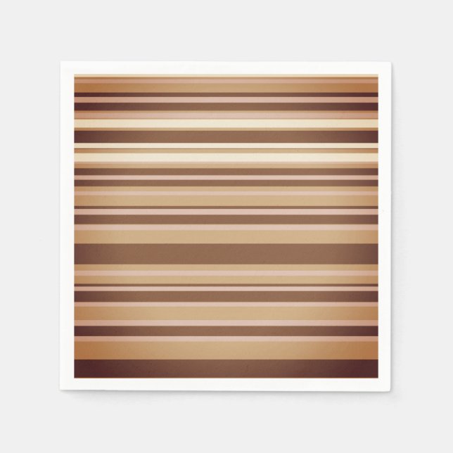 Servilleta De Papel Toallas de papel marrón y blanco (Anverso)