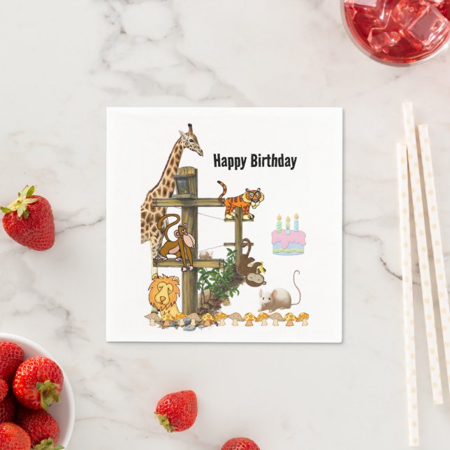 Servilleta De Papel Toallas de papel para animales salvajes (In situ)