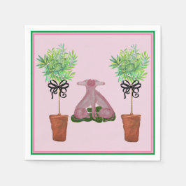 Servilleta De Papel Toallas de papel para invitados con perro Stafford