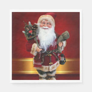 Servilleta De Papel Toallas de papel para navidades, Santa