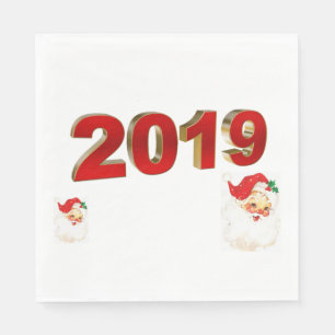Servilleta De Papel Toallas de papel para navidades, Santa