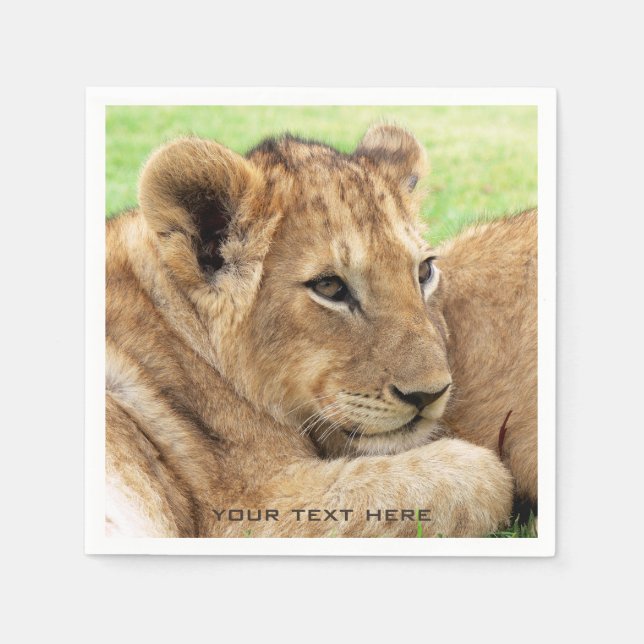 Servilleta De Papel Toallas de papel para personalizado Baby Tiger (Anverso)