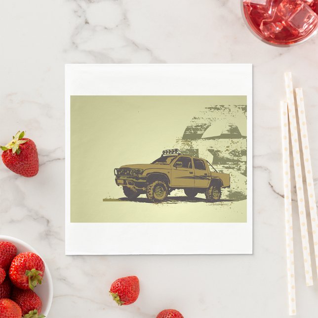 Servilleta De Papel Toallas de papel para vehículos de carretera (Subido por el creador)