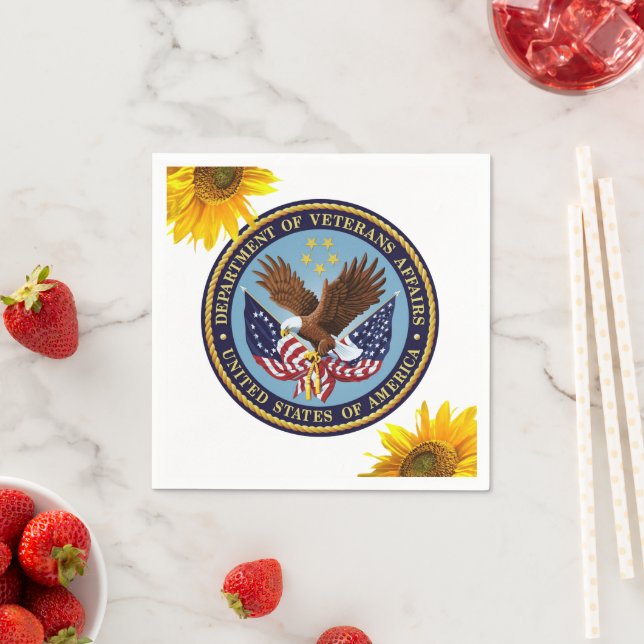 Servilleta De Papel Toallas de papel para veteranos de girasol (In situ)