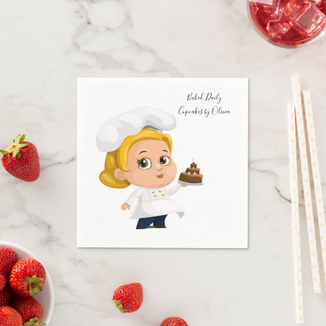 Servilleta De Papel Toallas de papel, pastelitos de panadería (In situ)