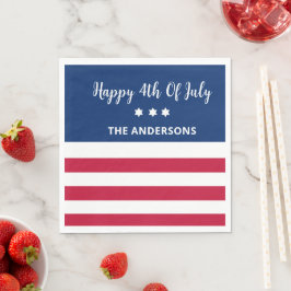 Servilleta De Papel Toallas De Papel Personalizadas Del 4 De Julio