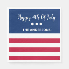 Servilleta De Papel Toallas De Papel Personalizadas Del 4 De Julio