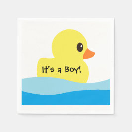 Servilleta De Papel Toallas de papel personalizadas "Rubber Ducky"