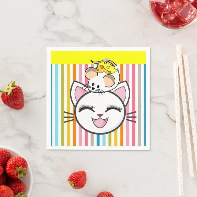 Servilleta De Papel Toallas de papel, queso de ratón de gato (In situ)