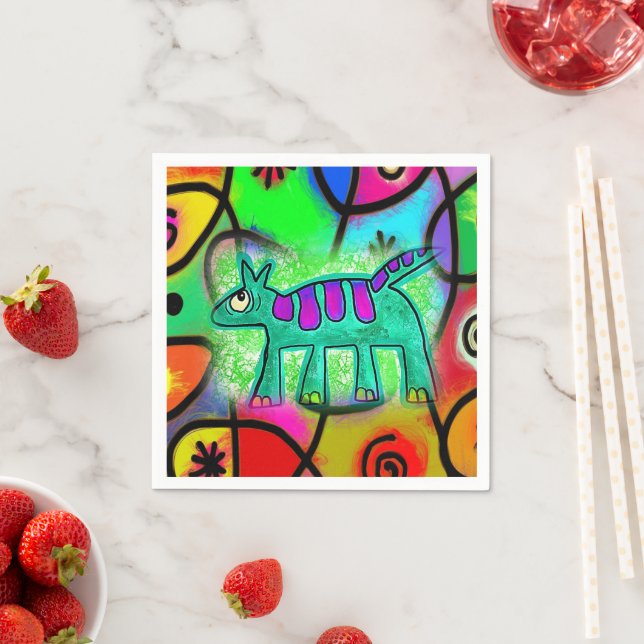 Servilleta De Papel Toallas de papel, servilletas de perro extravagant (In situ)