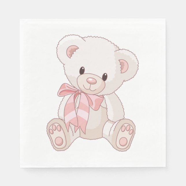 Servilleta De Papel Toallas de papel Teddy Bear (Anverso)