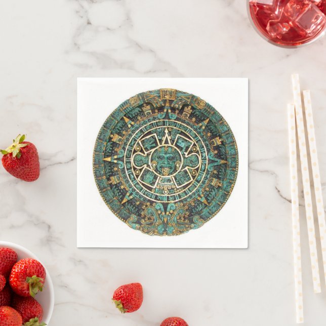 Servilleta De Papel Toallas de papel, verde azteca (In situ)