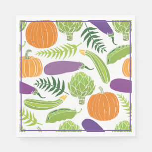 Servilleta De Papel Toallas de papel-Verduras otoñales
