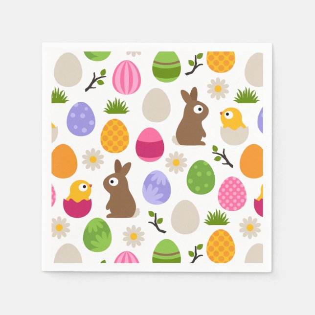 Servilleta De Papel Toallas de Pascua (Anverso)