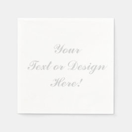 Servilleta De Papel Toallas de personalizable - Añadir tu texto o dise