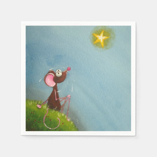 Servilleta De Papel Toallas de ratón (Anverso)