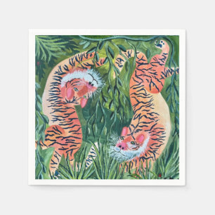 Servilleta De Papel Toallas de tigre