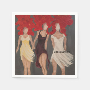 Servilleta De Papel Toallas de tres hermanas