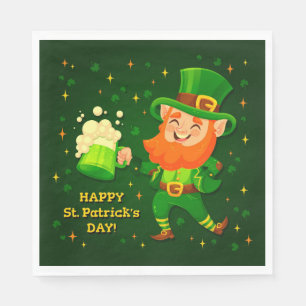 Servilleta De Papel Toallas del Día de San Patricio