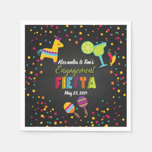 Servilleta De Papel Toallas del Fiesta Engagement