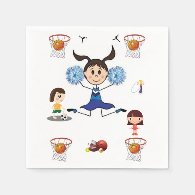 Servilleta De Papel Toallas deportivas (Anverso)