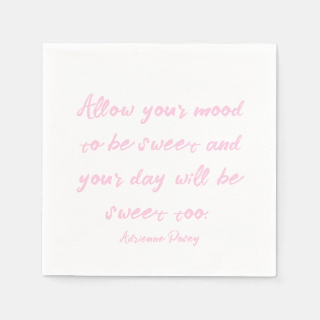 Servilleta De Papel Toallas dulces (Anverso)