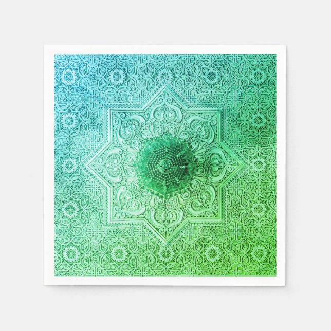 Servilleta De Papel Toallas elegantes de papel de patrón de encaje ver (Anverso)