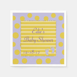 Servilleta De Papel Toallas estándares de Baby Shower/Pink Build a Sho