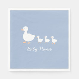 Servilleta De Papel Toallas Fiesta Duckling de Baby Boy personalizadas