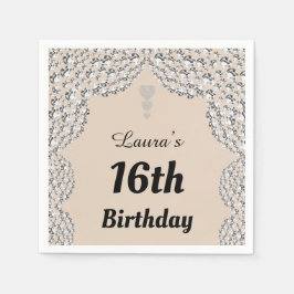 Servilleta De Papel Toallas fiestas de la edad 16 o de edición persona