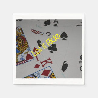 Servilleta De Papel Toallas fiestas "Let it Ride"