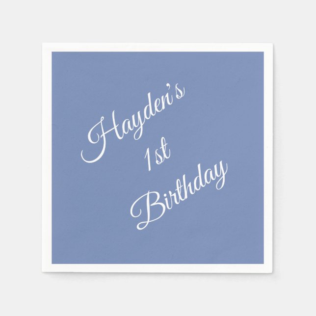 Servilleta De Papel Toallas Fiestas personalizadas (Anverso)